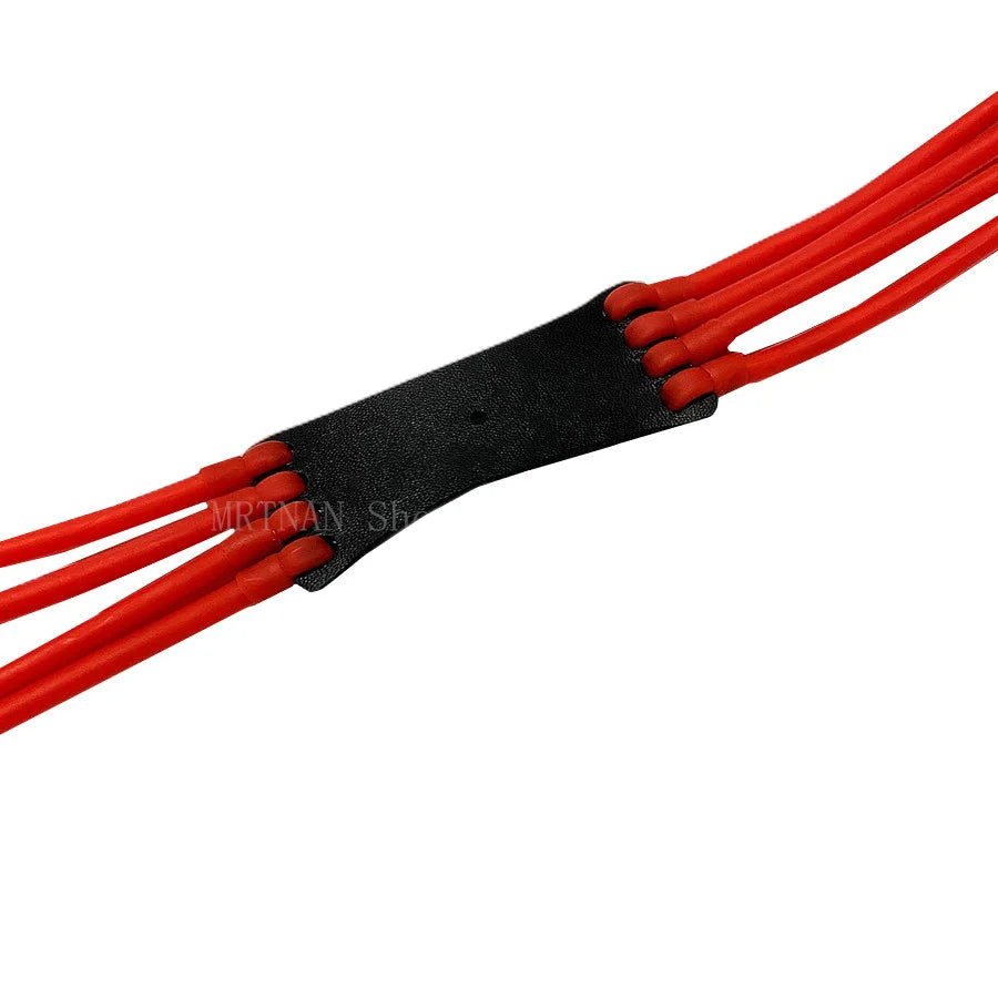Fronde bande élastique en cuir élastique Latex puissant catapulte remplacement chasse en plein air tir Tube fronde élastique