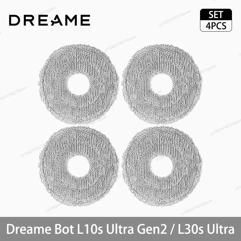 Dreame - Accesorios para robot aspirador L10s Ultra Gen2/L30s Ultra, cepillo lateral principal, paño de mopa, filtro Hepa, bolsa de polvo, piezas de repuesto