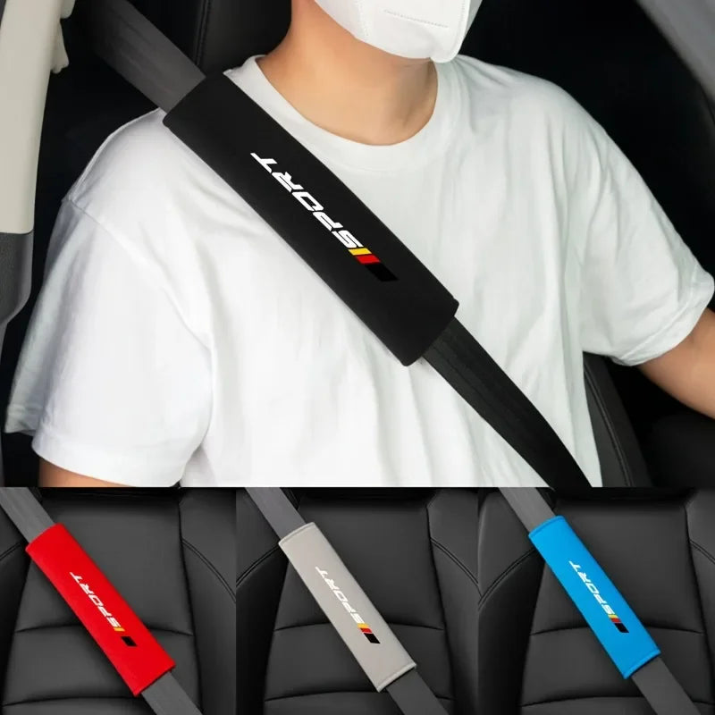 Soft and Comfortable Car Seatbelt Pads, 2 Pcs, Personalized Seatbelt Cushions and