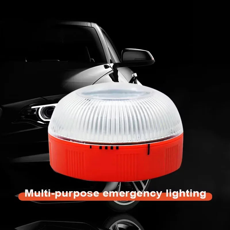 Lumière d'urgence LED pour voiture, clignotant, stroboscope à Induction magnétique, avertissement Portable, accessoire de sécurité pour accidents routiers, 1/2/3/4 pièces