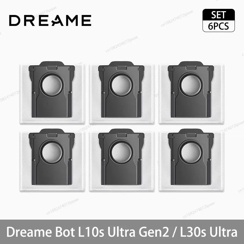 Dreame - Accesorios para robot aspirador L10s Ultra Gen2/L30s Ultra, cepillo lateral principal, paño de mopa, filtro Hepa, bolsa de polvo, piezas de repuesto