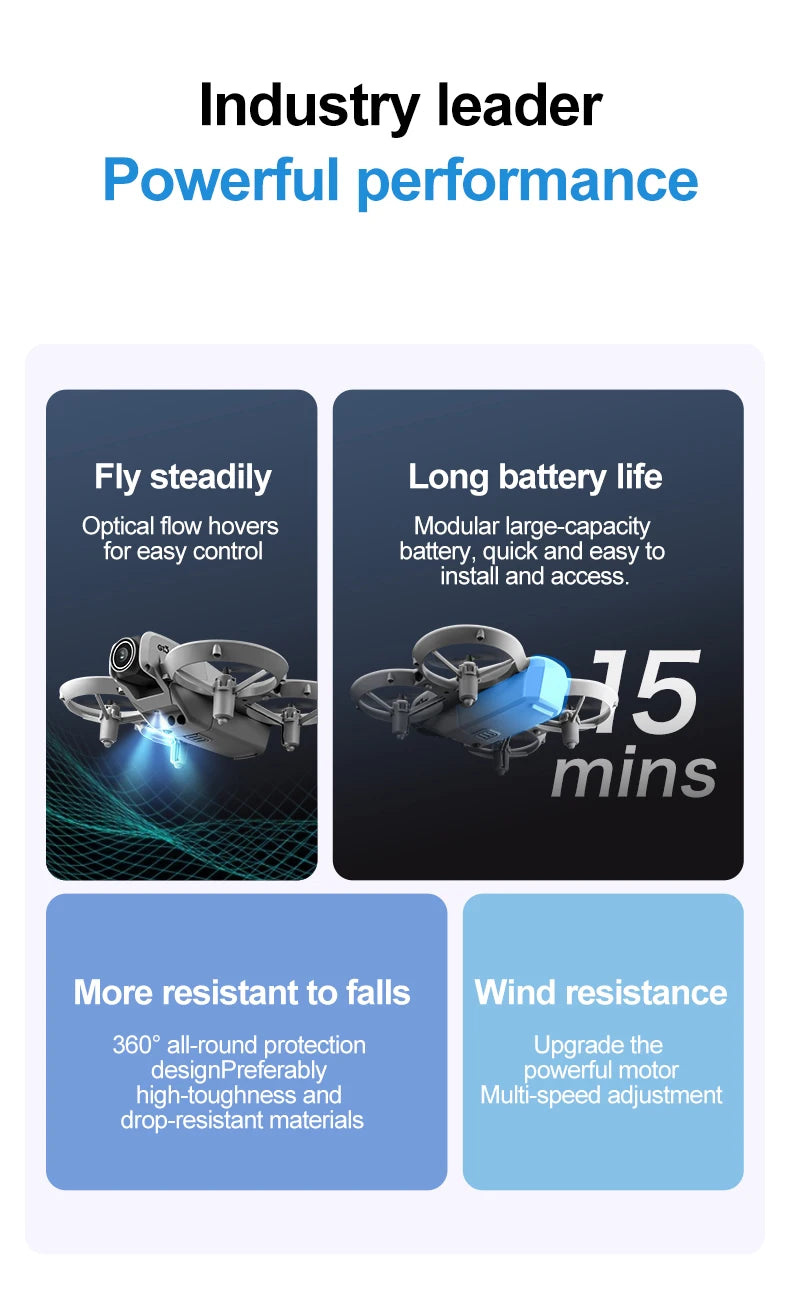 Drone Lenovo Gt3 Max 8k Hd Fotografía Aérea Pantalla Grande Posicionamiento de Flujo Óptico Motor Sin Escobillas Evitación Inteligente de Obstáculos