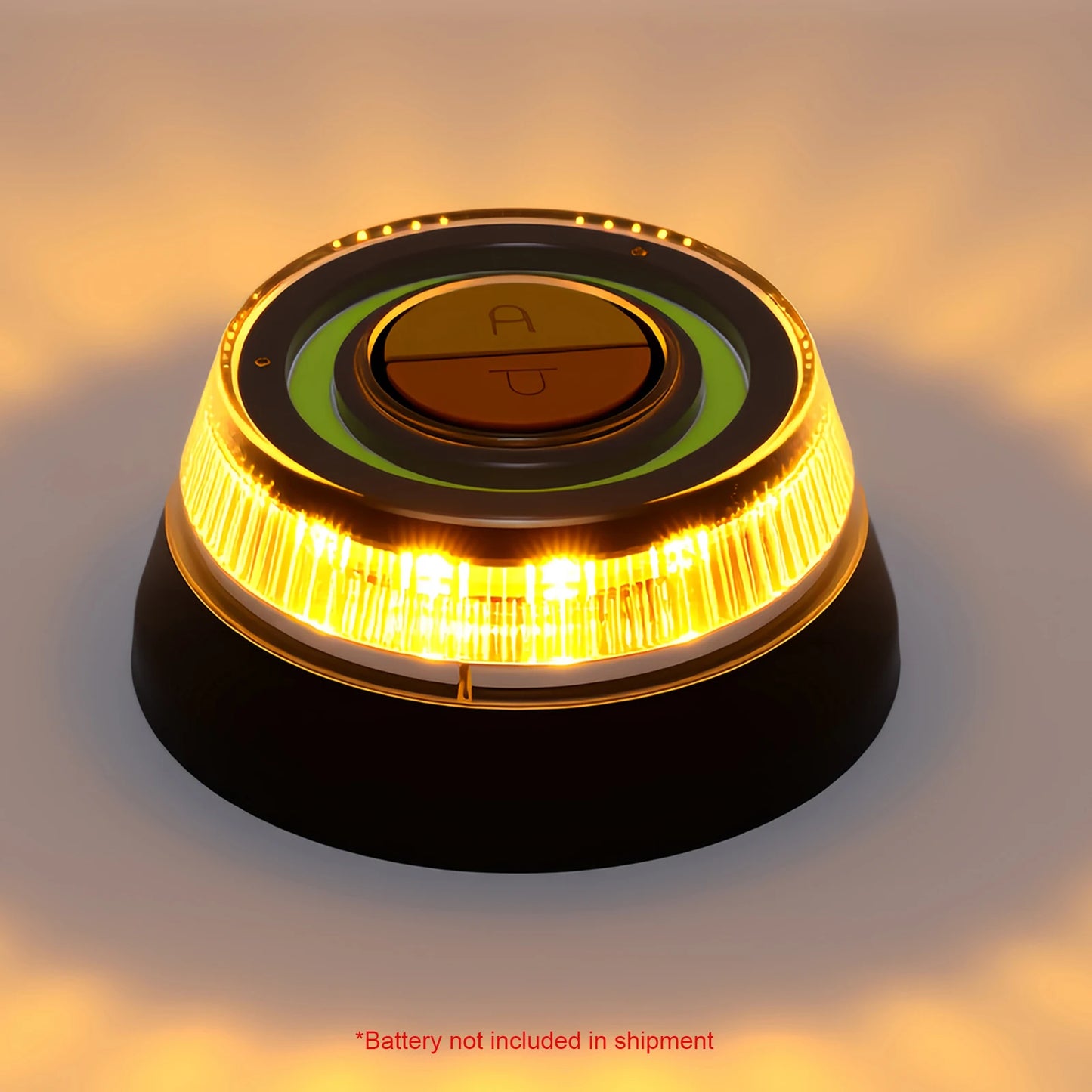 Balise d'urgence pour voiture, avec 2 Modes d'éclairage, batterie, stroboscope magnétique, voyant d'avertissement, éclairage durable, lampe de signalisation de sécurité