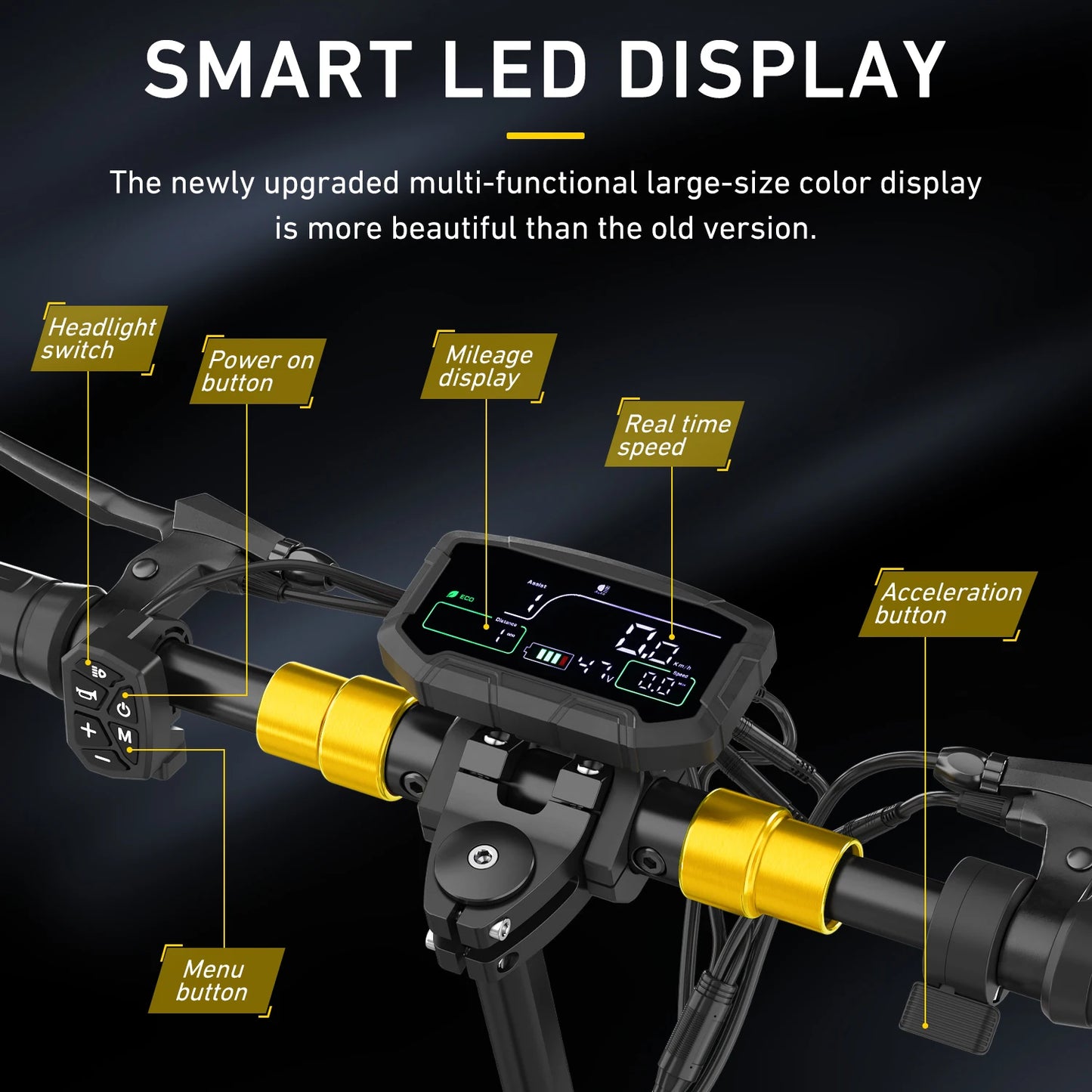 IENYRID M4 Pro S+ Electric Scooter 800W Motor 48V 12.5AH Battery 10" Tire Escooter 45 km/h Max Range 40-50KM Disc Brake LCD Display
