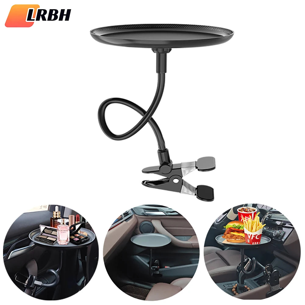 Porte-boissons polyvalent pour voiture, voyage, repas, escalade ronde pour la nourriture, les boissons et le téléphone, parfait pour les voyages en voiture, polyvalent