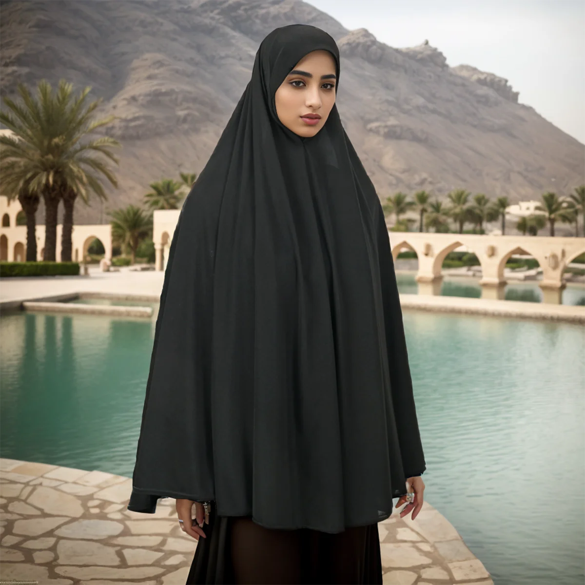 Abayas pour femmes musulmanes, couverture complète, Hijab intérieur en coton de qualité supérieure, Hijab en chanvre, robe de prière du Ramadan