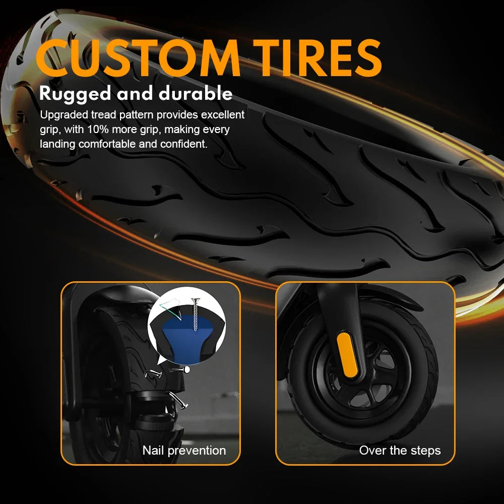 HUANCI-X9 Foldable Electric Scooter, 15.6 Ah, 550W, 48V, 40 Km/h, 10 Inch, for Adults
