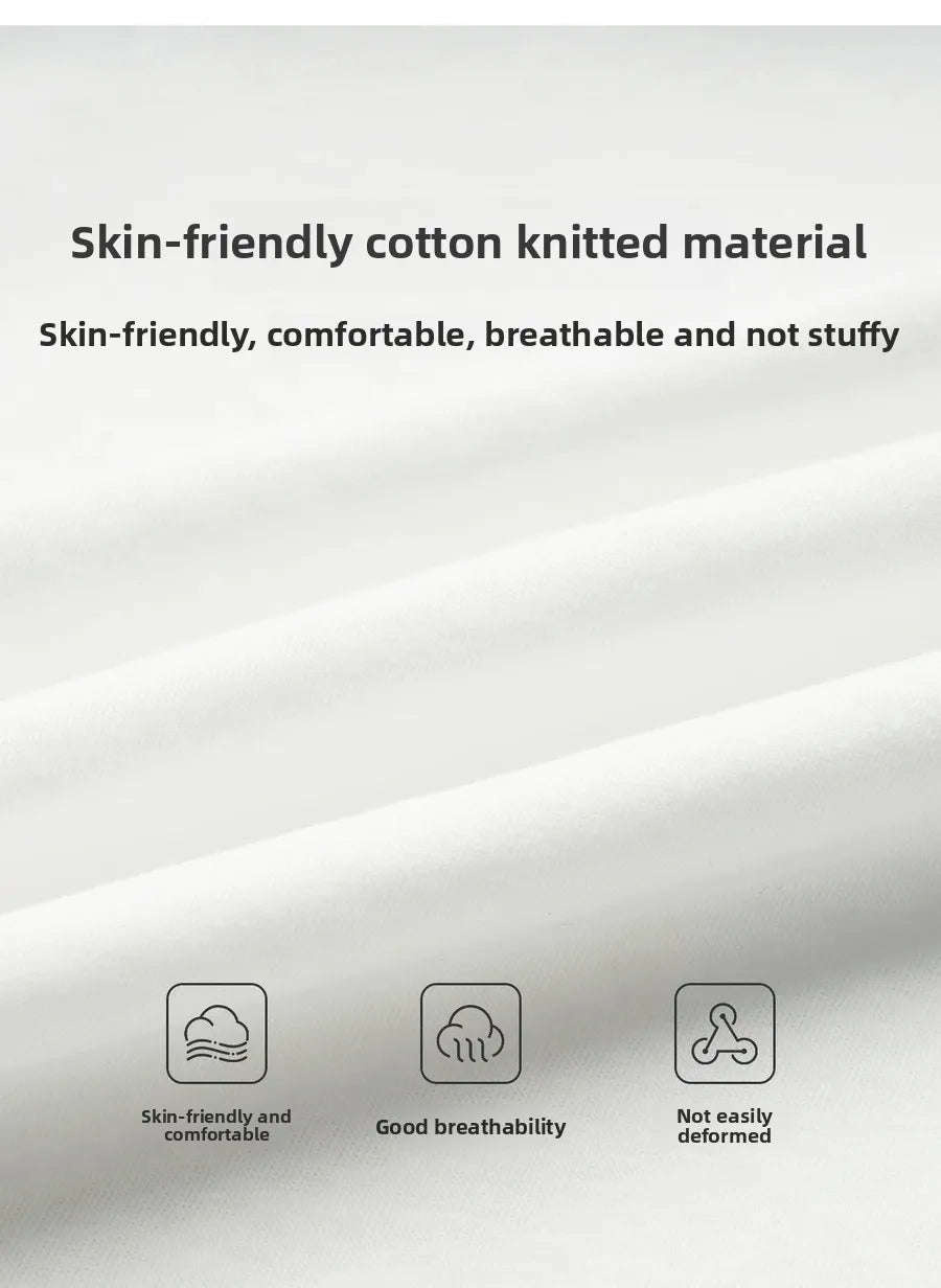 T-shirt femme en coton blanc automne 2026 — décontracté, ample, col rond, manches longues en dentelle