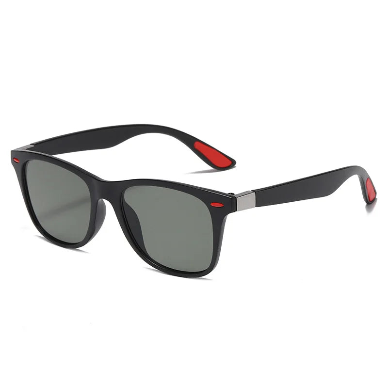 Gafas de visión nocturna, montura de PC, gafas de sol polarizadas para hombre, deporte al aire libre, gafas de sol, visión diurna, visión nocturna, gafas de piloto, gafas de noche