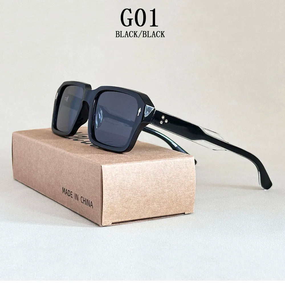 2025 Gafas de sol de mujer vintage cuadradas Gafas de sol de hombre cuadradas de moda Gafas de sol de mujer Gafas de sol de hombre envío directo