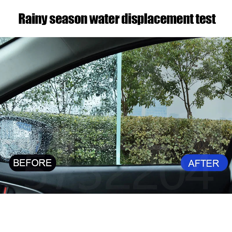 Spray hydrofuge pour voiture, revêtement Anti-pluie pour voiture, verre hydrophobe, liquide Anti-pluie, masque miroir pour pare-brise, âge chimique automobile