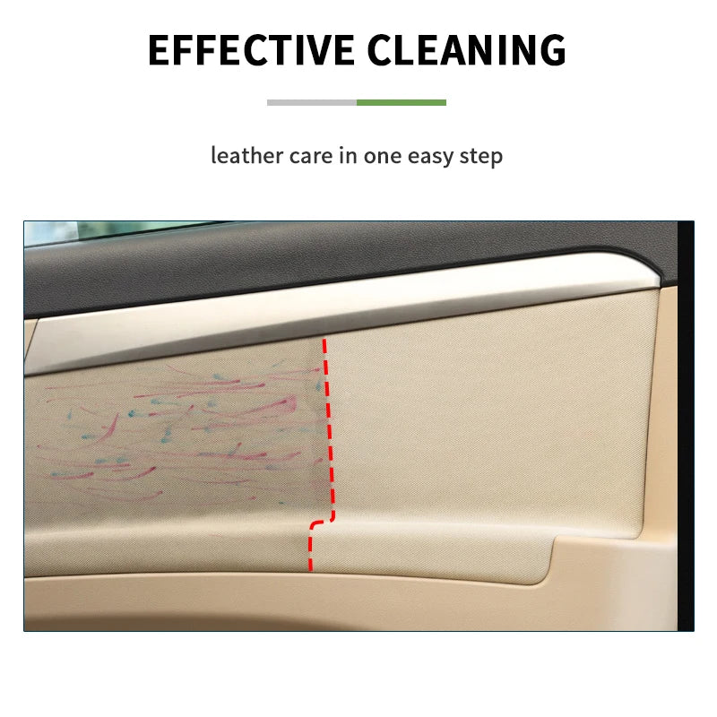 Car Interior Cleaner, Roof Cleaner, Leather, Flannel, Woven Fabric, Waterless, Multi-Purpose Automotive Dashboard Cleaning Tool HGKJ S21