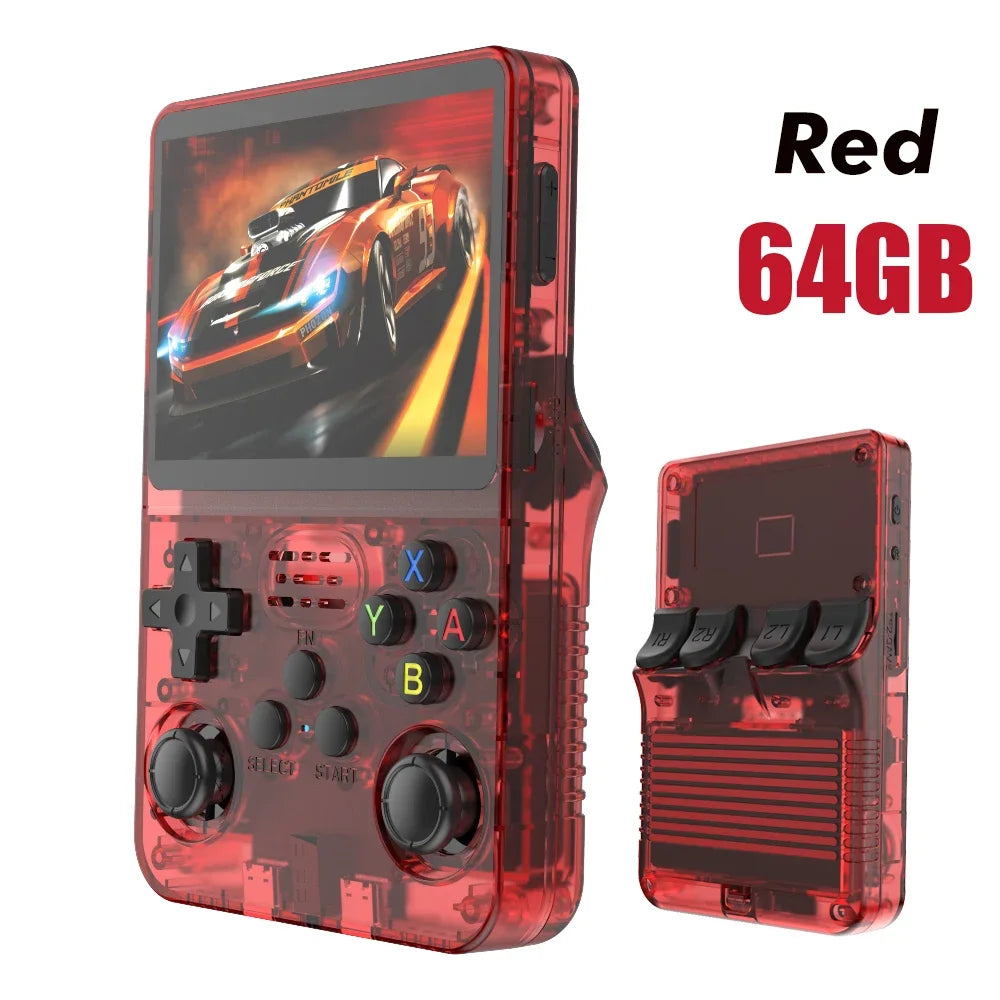 Console de jeu portable rétro — écran 3,5 pouces IPS, 128 Go/64 Go, jeux préchargés, cadeau joueurs