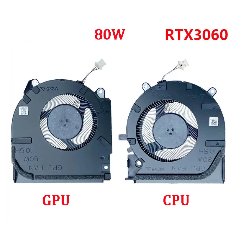 Nouveau véritable ventilateur de refroidissement CPU GPU pour ordinateur portable pour HP Victus 7/8 16-D 16-E TPN-Q263 Q264 M75721 M75723 M7572 80W 60W