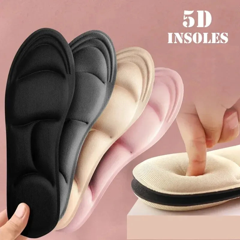 Semelles Intérieures Massage 5D Mémoire — Coussin Respirant Voute Plantaire
