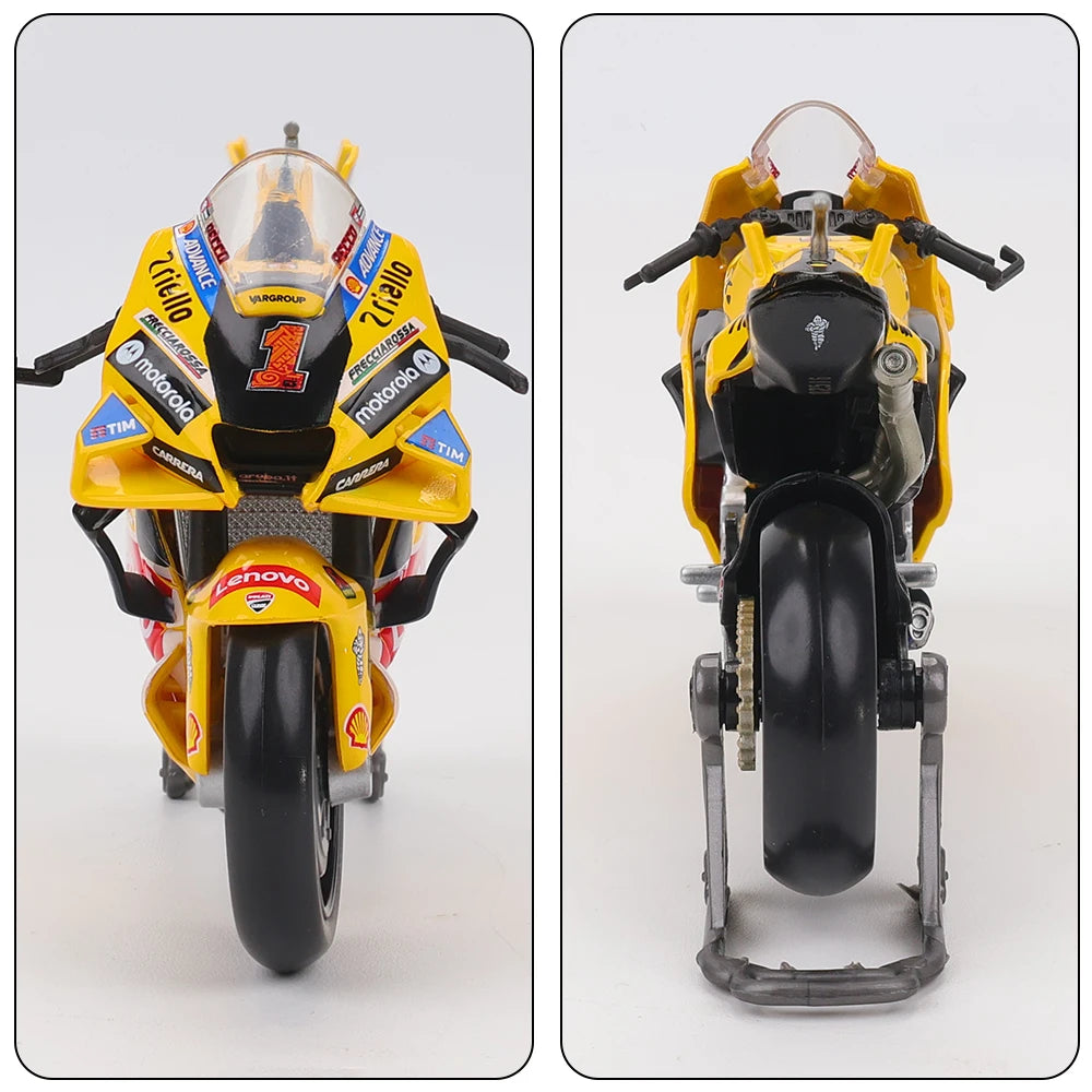 Modèle Réduit Moto GP 1:18 Champion 2024 — Alliage Moulé, Collection & Cadeau