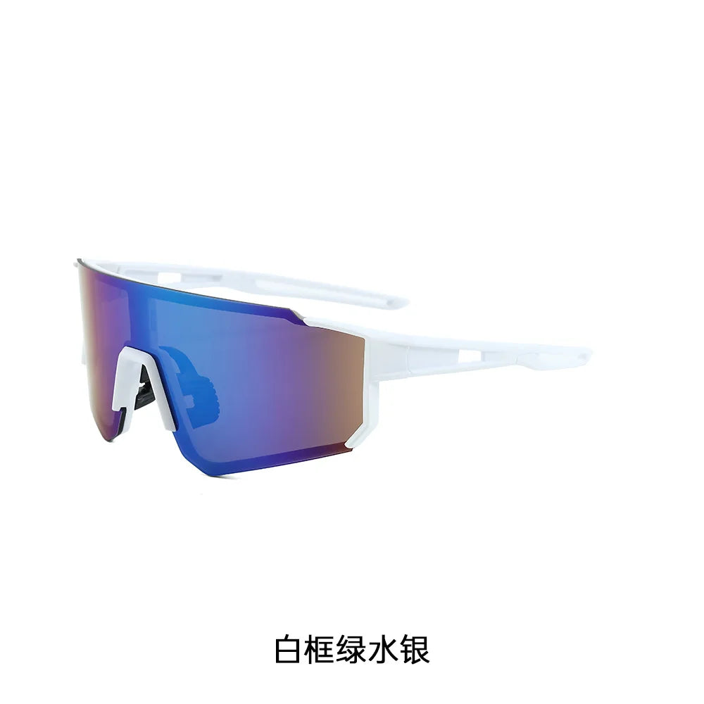 Lunettes de soleil de sport pour hommes et femmes, Protection UV, personnalisées, pour la conduite en plein air, monture carrée, UV400, nouvelle mode