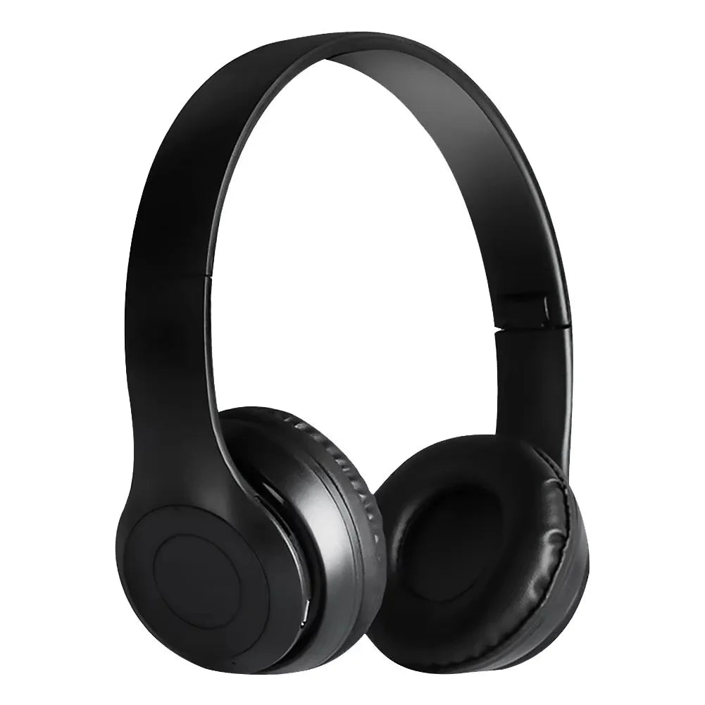 Auriculares inalámbricos P47 Bluetooth 5.0, cascos plegables, estéreo de alta fidelidad con bajos para música, juegos, para niños y niñas, para smartphone