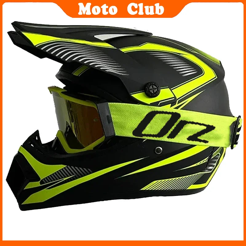 Professional Motorcycle Helmet Motocross Off-Road Protective Helmet Children's Off-Road Helmet Capacete De Motocicleta Goggles Gifts