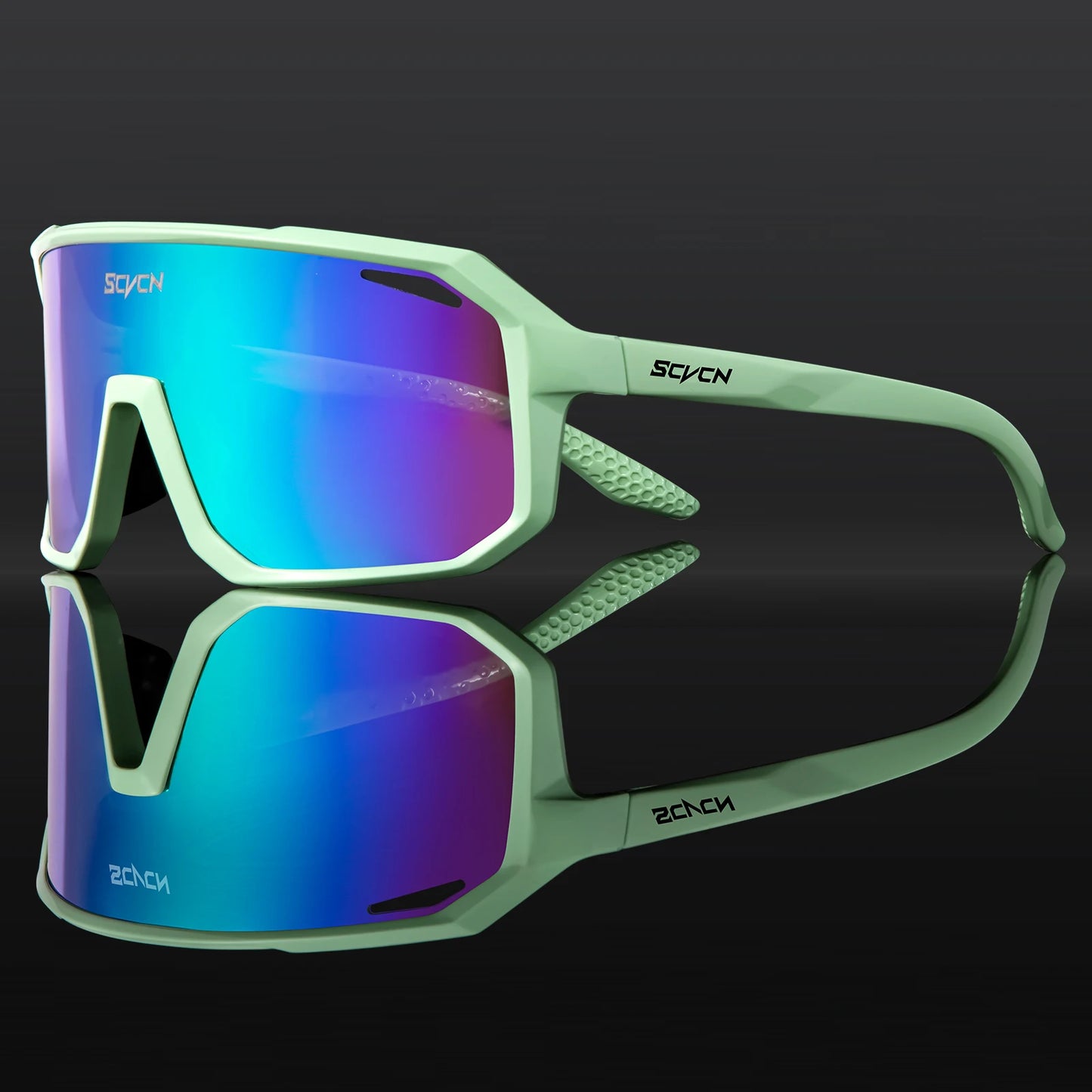 SCVCN-Gafas de sol de ciclismo para hombres y mujeres, gafas de bicicleta, UV400, deportes al aire libre, MTB, equitación, senderismo, nuevo