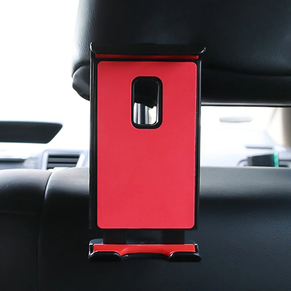 Support de tablette de voiture pour appui-tête réglable, support arrière de siège de voiture pour iPad, support de téléphone portable, Clip, accessoire de voyage sur route pour enfants