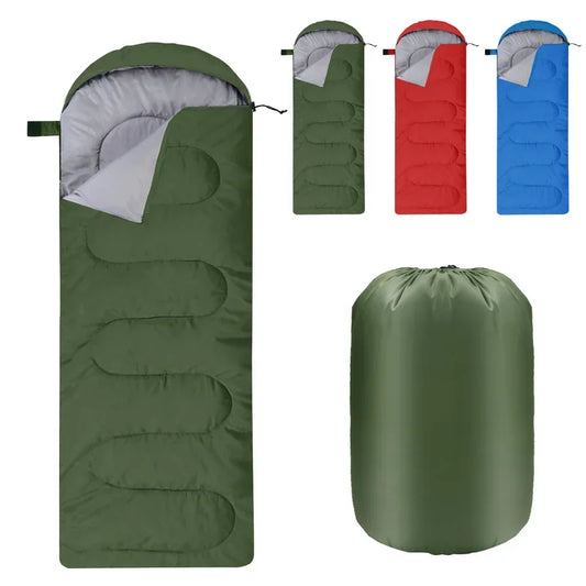Sac de couchage de Camping ultraléger et étanche, enveloppe chaude pour 4 saisons, sacs de couchage pour voyage en plein air et randonnée