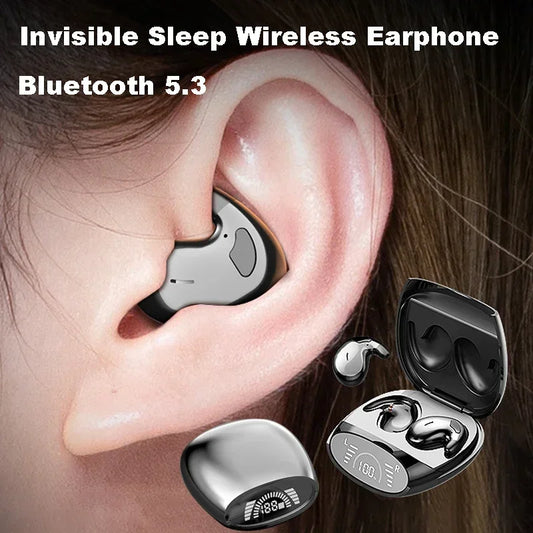 Auriculares Bluetooth 538 TWS, deportivos, inalámbricos, indoloros, con cancelación de ruido, con pantalla digital, de alta calidad