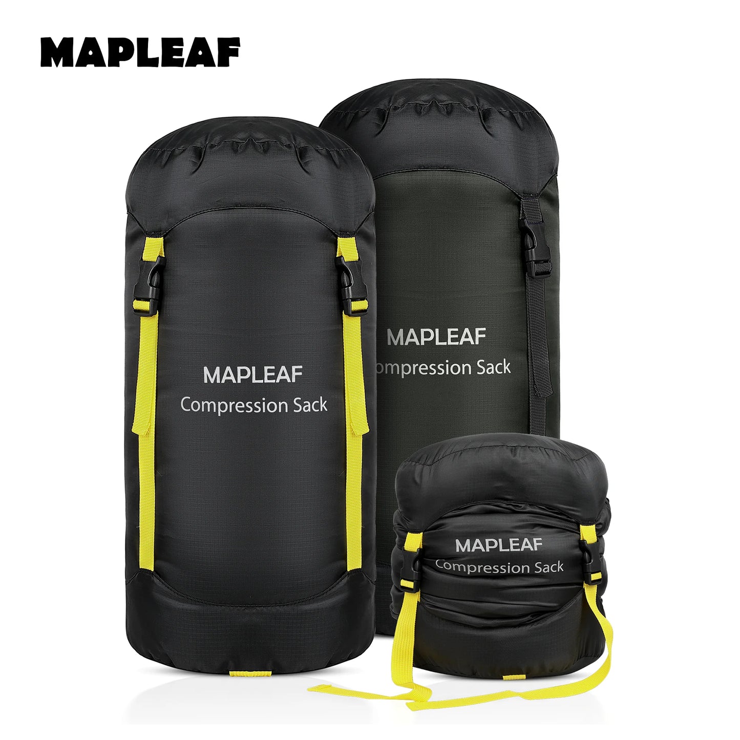 MAPLEAF sac de couchage à Compression ultraléger et étanche, pour Camping en plein air, sac de rangement pour sac à dos et randonnée