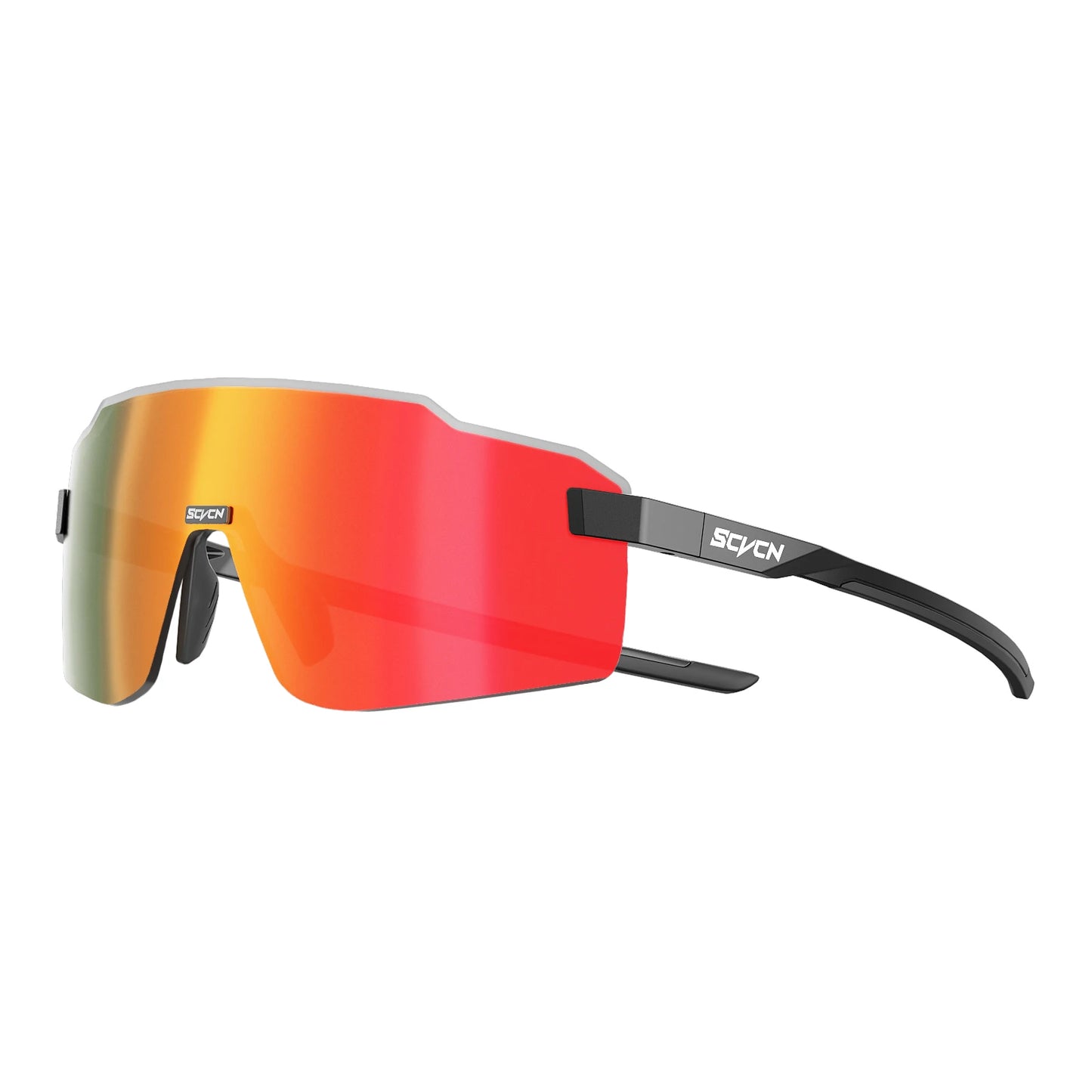 Lunettes de cyclisme photochromiques SCVCN pour hommes et femmes, lunettes de vélo de route et de VTT, lunettes de randonnée décontractées, coupe-vent