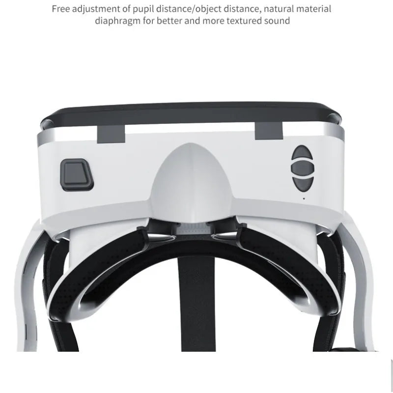 Casque VR 3D réalité virtuelle pour smartphone — lentilles, jeu vidéo (v13)
