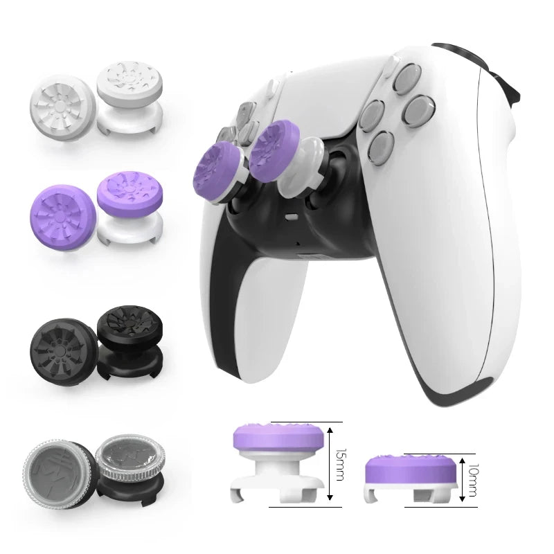 Freek Galaxy - Thumb Grips for PS4, PS5, FPS, High-Rise Analog Stick Covers for Xbox Series S/X Controller