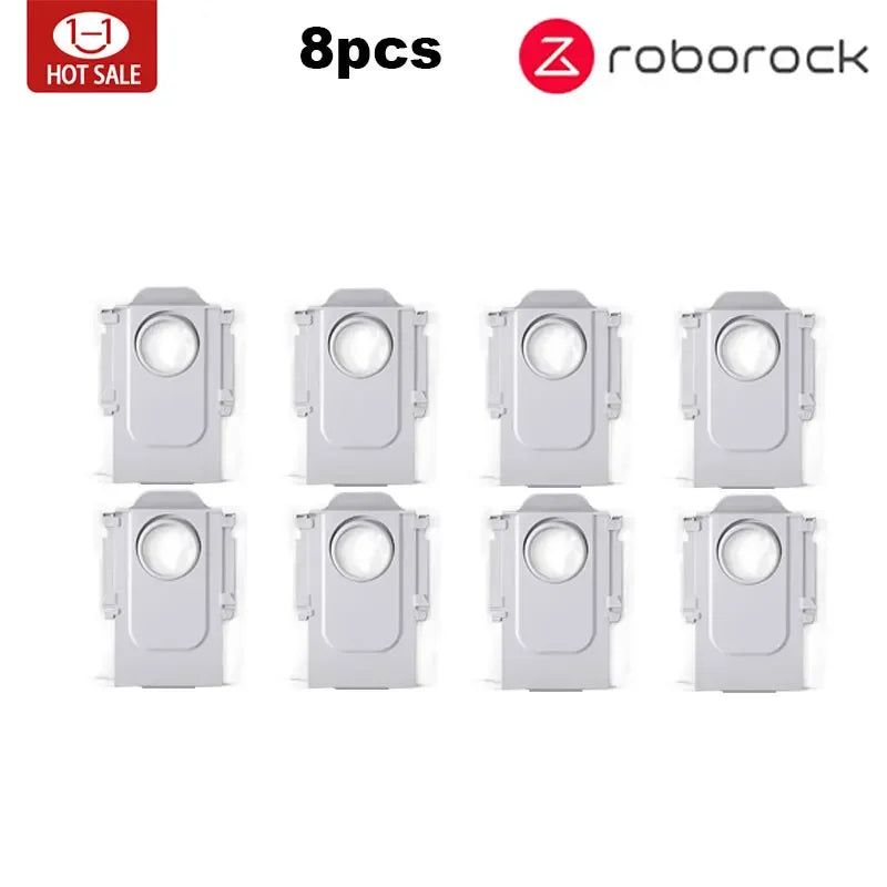 Roborock S8 MaxV Ultra robot aspirador accesorios mopa trapeadores bolsas de vacío cepillo lateral filtro piezas de repuesto reemplazables