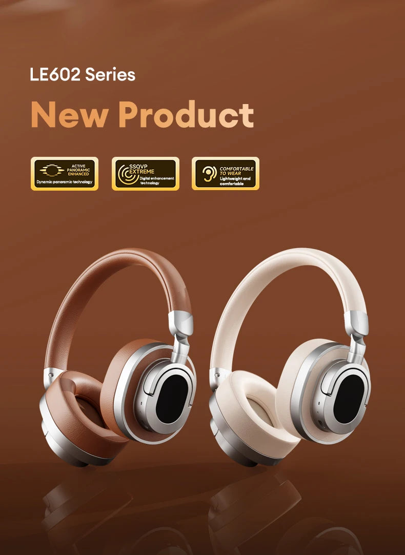 Écouteurs Bluetooth 6.0 sans fil — HD, ENC antibruit, HiFi, ultra faible latence, jeu