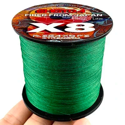 GHOTDA LURE FISH X8 lignes de pêche 300M 100M 8 brins fils tressés Multifilament PE ligne pour carpe cordon de pêche 18LB-78LB lisse