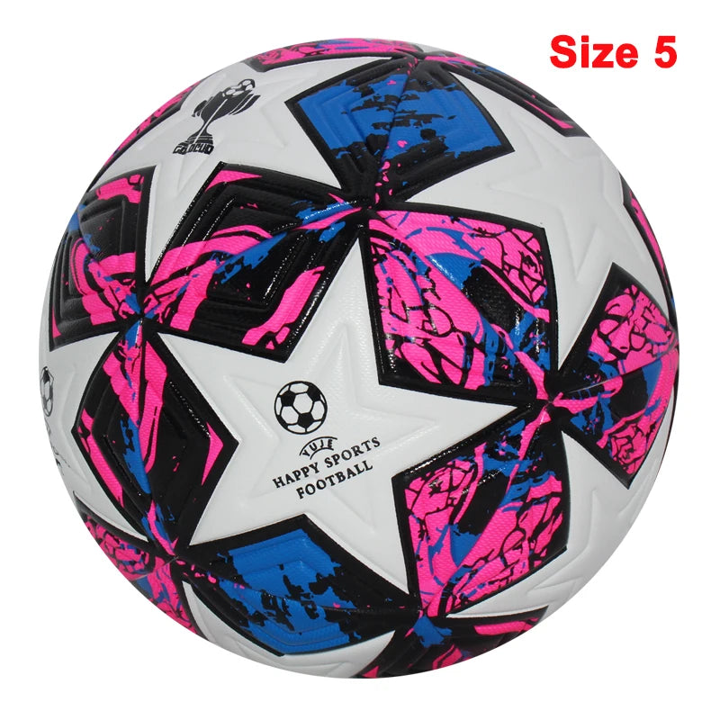 High-Quality Footballs, Official Size 4/5, PU Material, Seamless Goal Team, Outdoor Match Play, Football Training