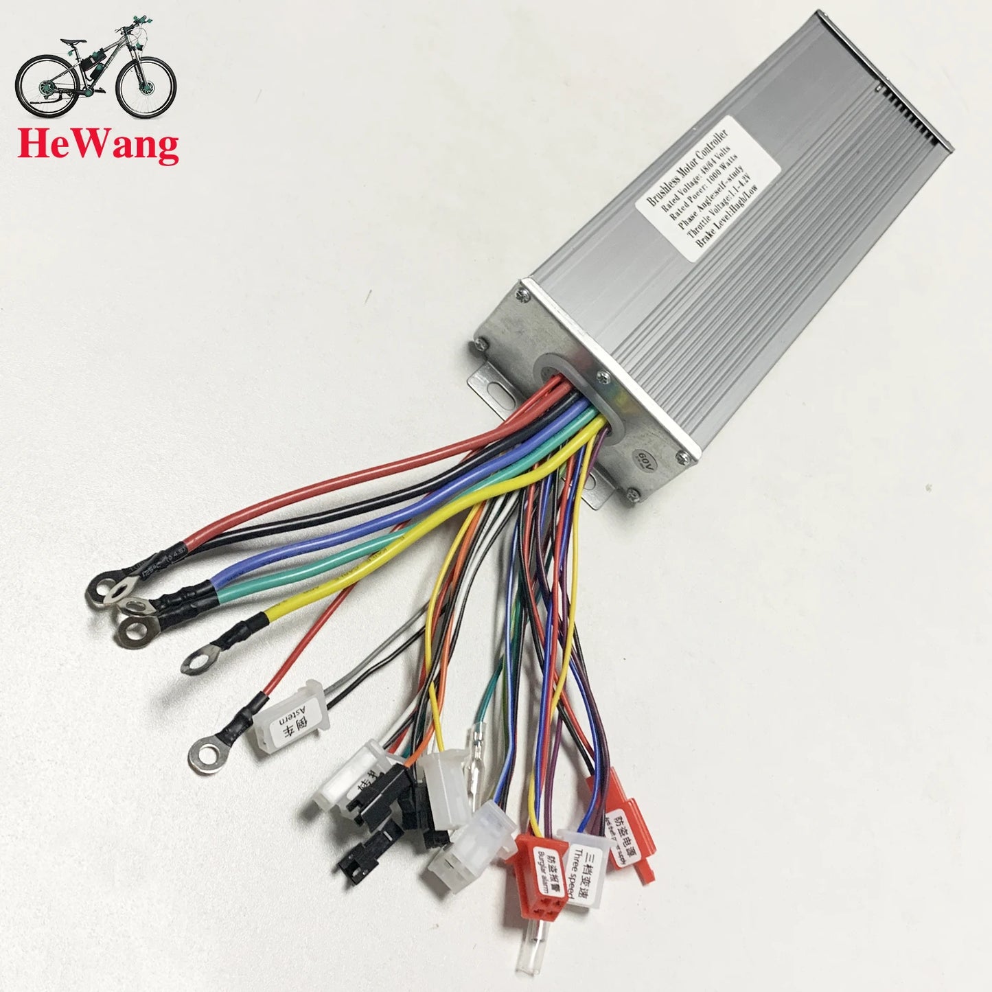 Contrôleur Moteur E-Bike Onde Carrée 48V-64V — 350W/500W/800W/1000W Double Mode