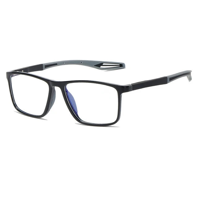 Lunettes de lecture anti-lumière bleue pour hommes et femmes, lunettes de sport ultralégères, lunettes de presbytie, lunettes optiques de vue de loin, dioptries à + 4.0, TR90