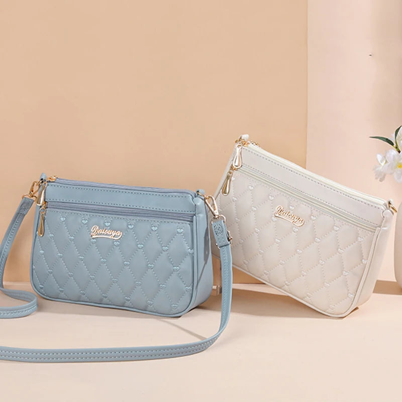 Sacs de messager brodés femmes sacs à Main en cuir sacs pour femmes Sac à Main dames boule de cheveux Sac à Main