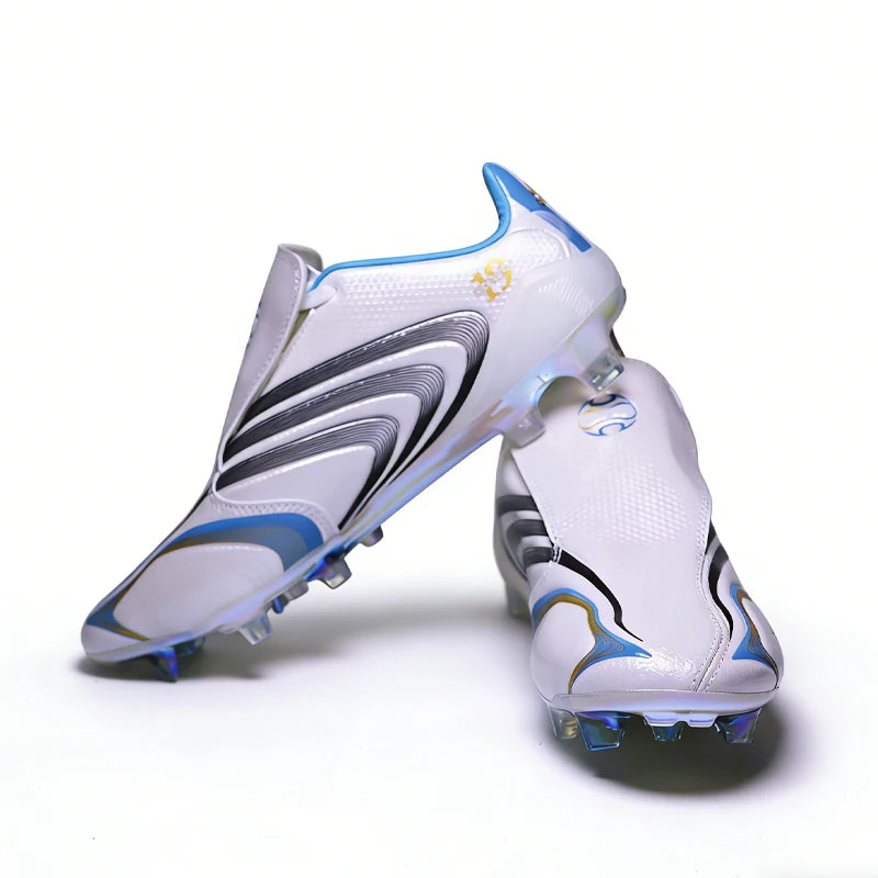 Chaussures de Football FG Homme Microfibre Basses — Niveau Avancé, Pelouse EU 34–49