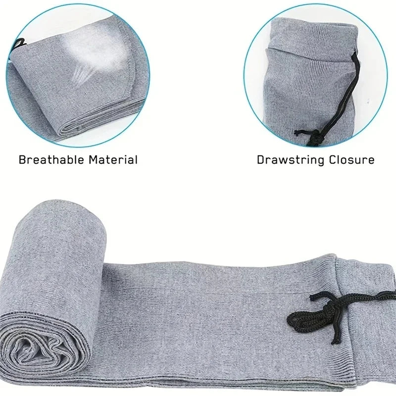 Chaussette en polyester traitée au silicone pour fusil de chasse, housse de protection, sac de pêche, étui, manchon de tir, le plus récent