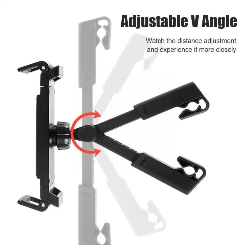Support de tablette de repos de sauna de voiture, support rotatif à 360 degrés pour iPad, siège arrière automatique, oreiller de voyage portable, support rapide
