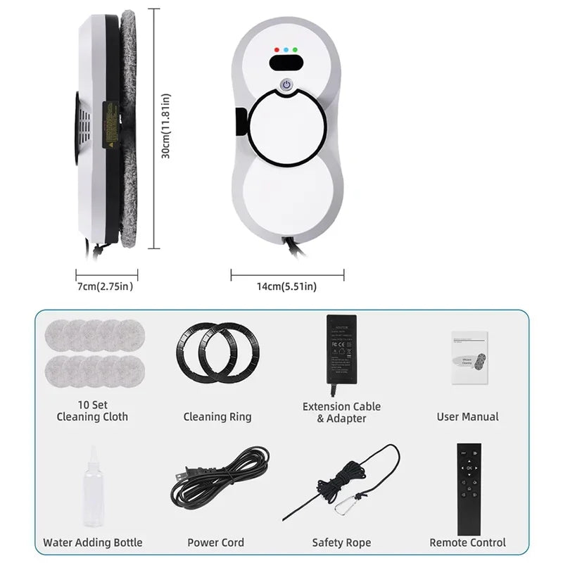 UPS system Robot window cleaner vacuum cleaner smart household appliance automatic cleaning window washer window cleaner window washing electric mops