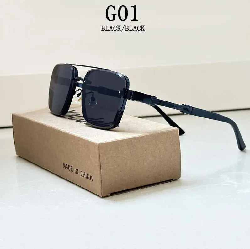 2025 Square Sunglasses Men Luxury Vintage Sunglasses Women Trendy Retro Sunglasses Hombre Lunette Soleil Femme