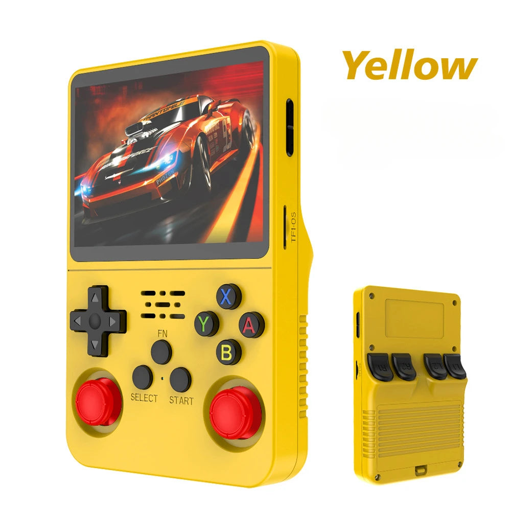 BOYHOM 256G 128G R36S Consola de juegos portátil retro sistema Linux de 3.5 pulgadas IPS reproductor de bolsillo portátil de 64 GB videojuegos regalos para niños