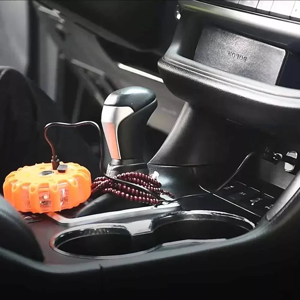 Feux de signalisation LED rechargeables par USB, balises de route, feux d'urgence, balise de sécurité routière, disque clignotant, balise magnétique