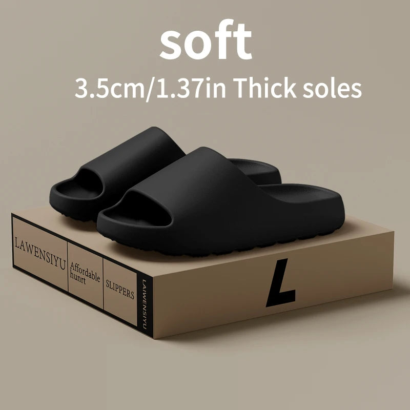 EVA – Men's Non-Slip Slippers, Thick-Soled, Comfortable, Lightweight, for Indoor and Outdoor Use