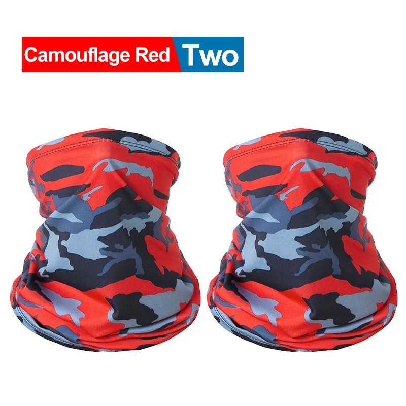 Masque facial de cyclisme absorbant la sueur, respirant, entraînement de pêche, Sport, UV, écharpe de cou, guêtre d'été, Bandana pour le visage de vélo