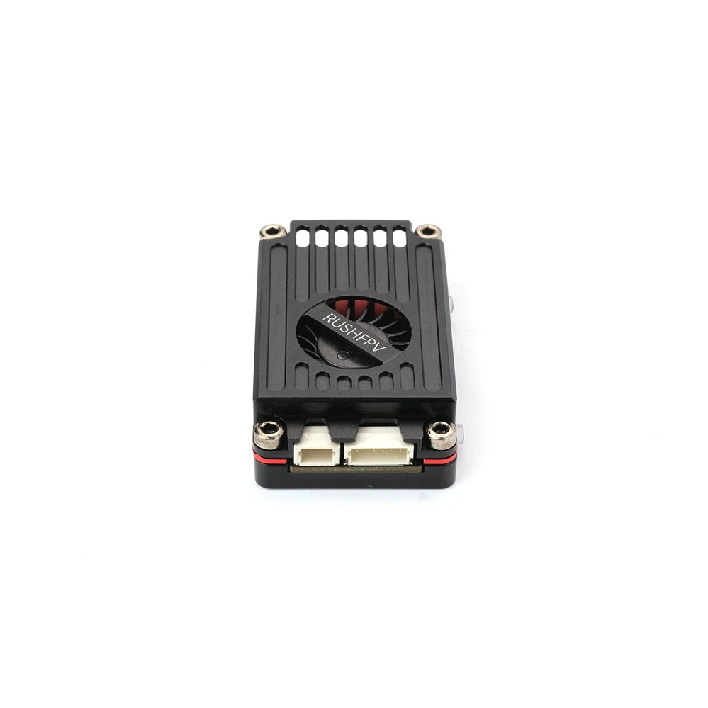 RUSHFPV RUSH MAX SOLO 5.8GHz 2.5W VTX 5.8G coque CNC ventilateur de refroidissement intégré pour Drone de course RC FPV Freestyle longue portée