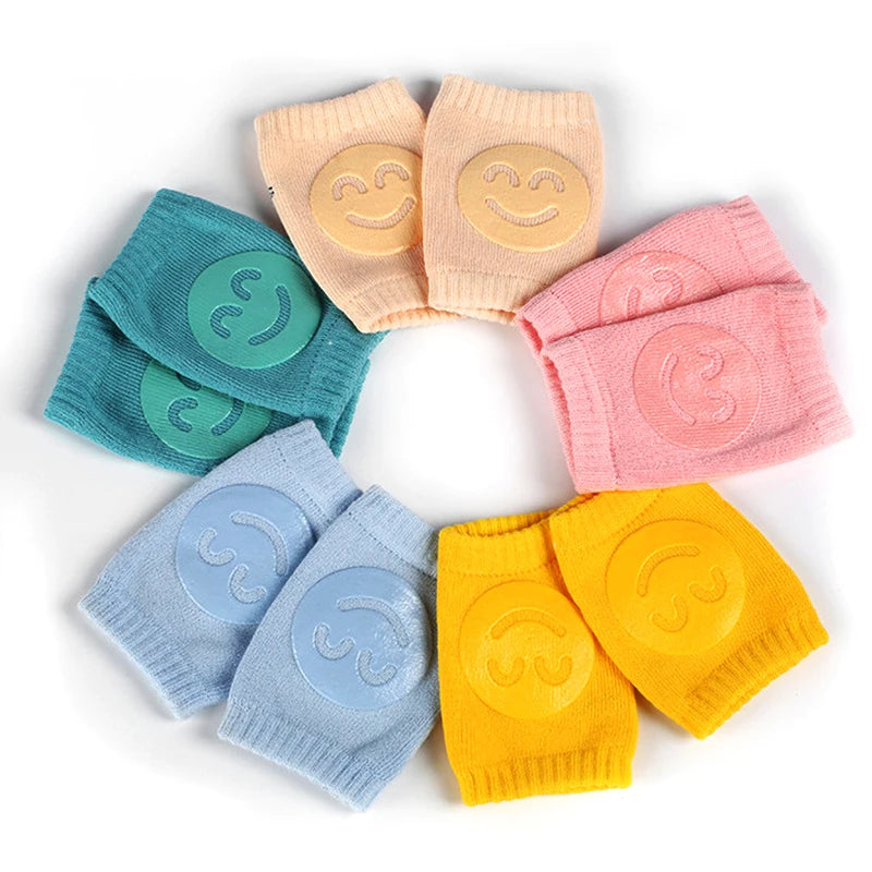 Genouillère antidérapante pour bébé, coussin rampant pour nourrissons et tout-petits, protection de sécurité, chauffe-jambes, accessoires pour fille et garçon