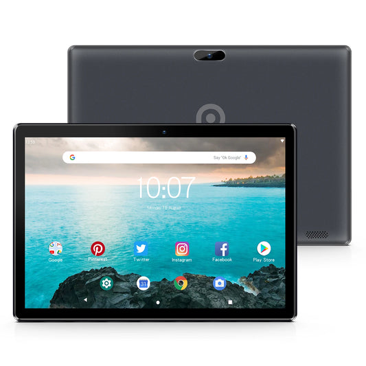 Tablette Android 13 10 pouces avec emplacement SIM — 64 Go, Quad Core, WiFi, GPS, appel téléphonique 3G (v2)